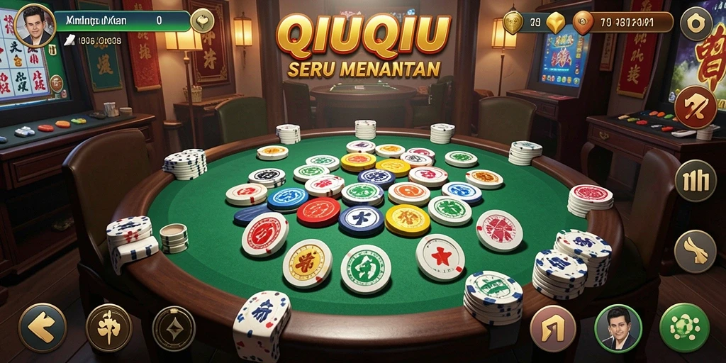 Screenshot gameplay QiuQiu yang menarik dan seru.