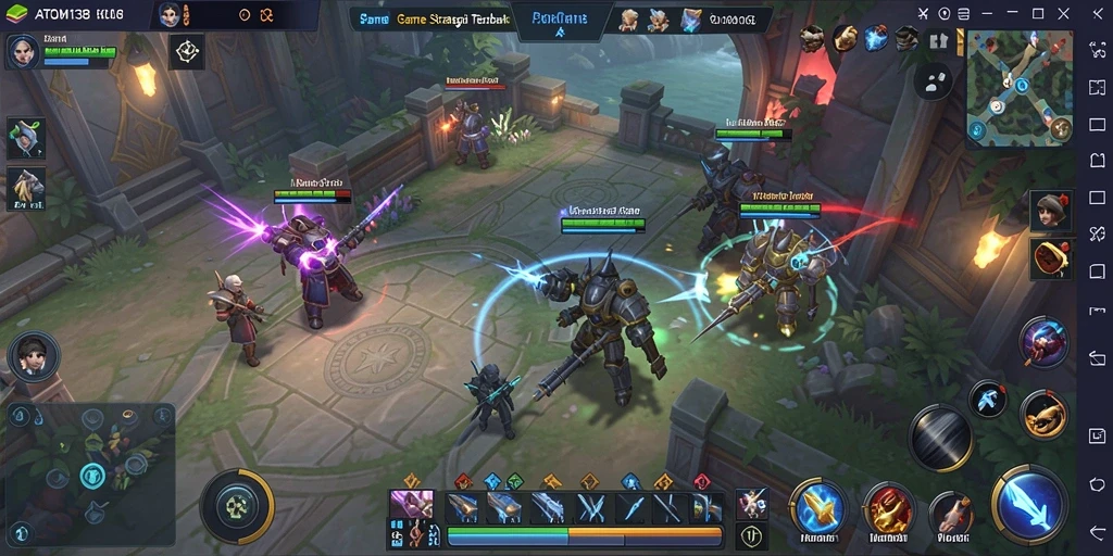Gameplay seru ATOM138 dengan strategi mendalam.