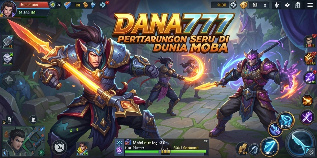 Gameplay menarik dengan karakter dinamis di DANA777.