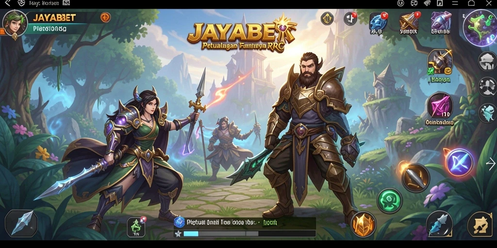 Tampilan gameplay JAYABET yang mendebarkan dan penuh aksi.