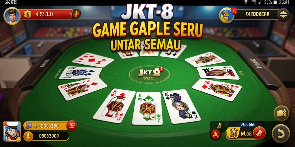 Gameplay seru dan interaktif dari JKT8.