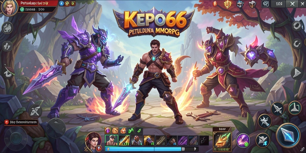 Gameplay seru di KEPO66 dengan petualangan dan pertempuran epik.