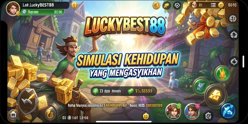 Tampilan menarik dari gameplay LUCKYBEST88 yang seru.