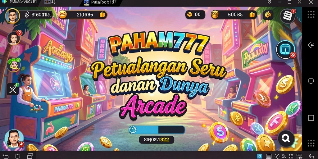 Tampilan gameplay PAHAM777 yang seru dan penuh warna.