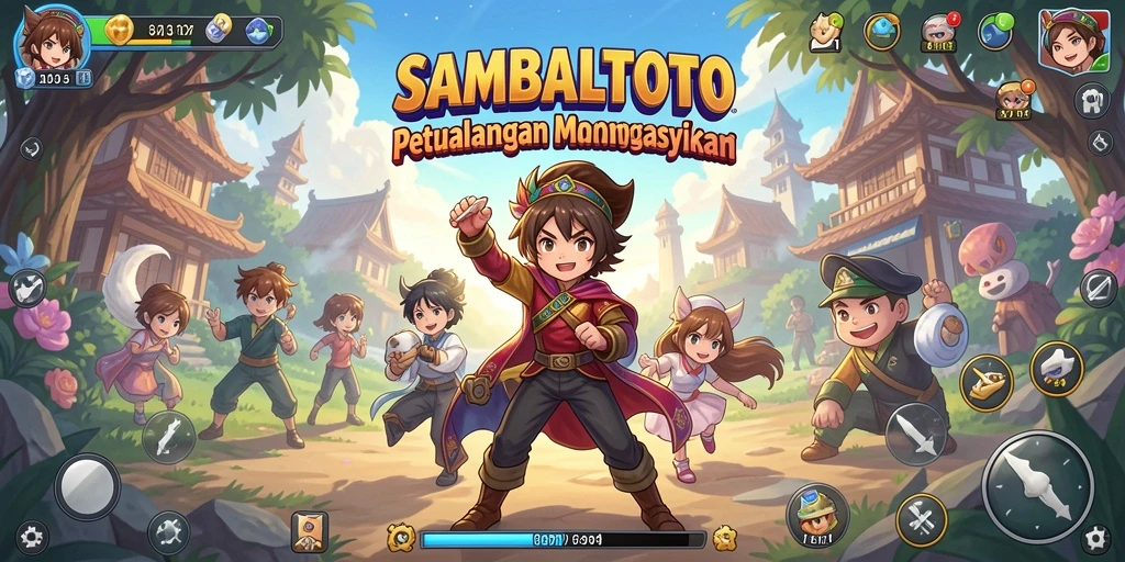 Screenshot menampilkan karakter utama dalam aksi seru di dunia Anime.