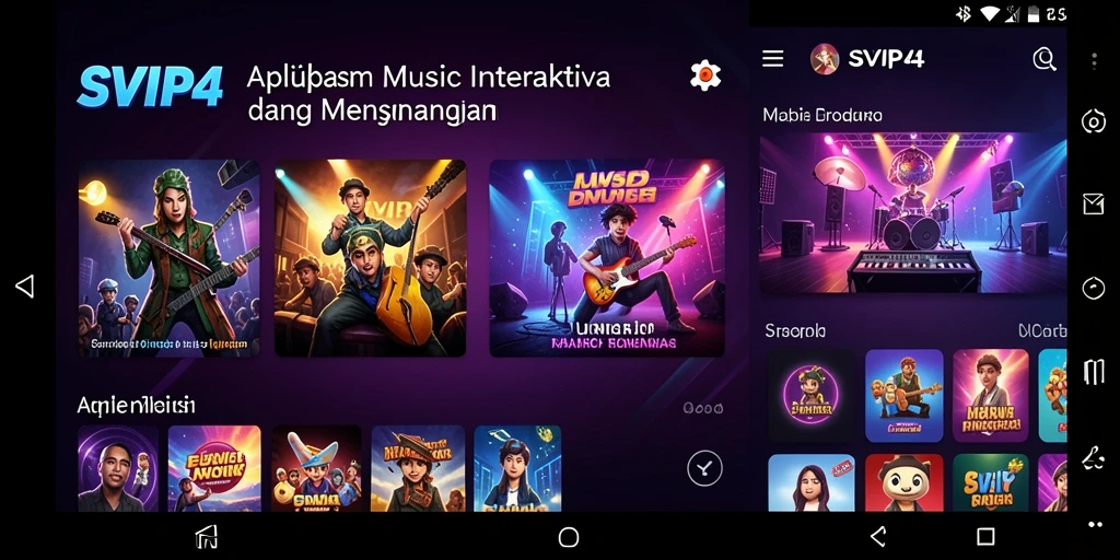 Tampilan gameplay SVIP4 yang menarik dan penuh warna.