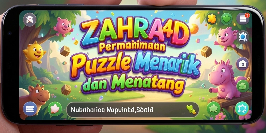 Tampilan gameplay ZAHRA4D yang mengasyikkan dan penuh warna.